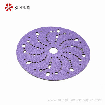 Hook and Loop Ceramic Sanding Film Sandpaper Discs